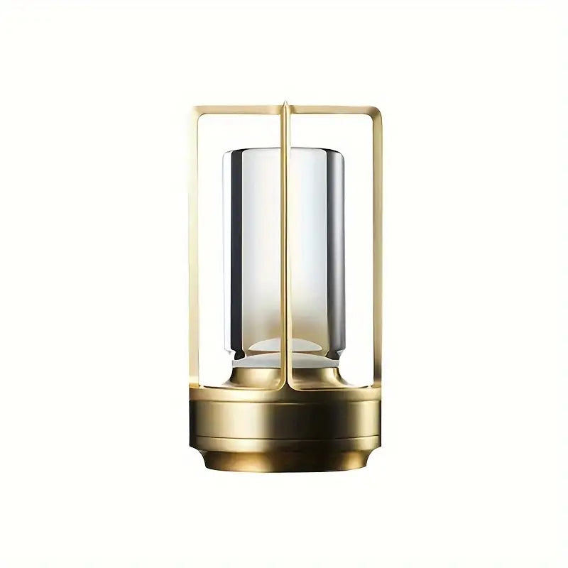 Rechargeable Industrial Table Lamp | Portable Dimmable Lighting 8