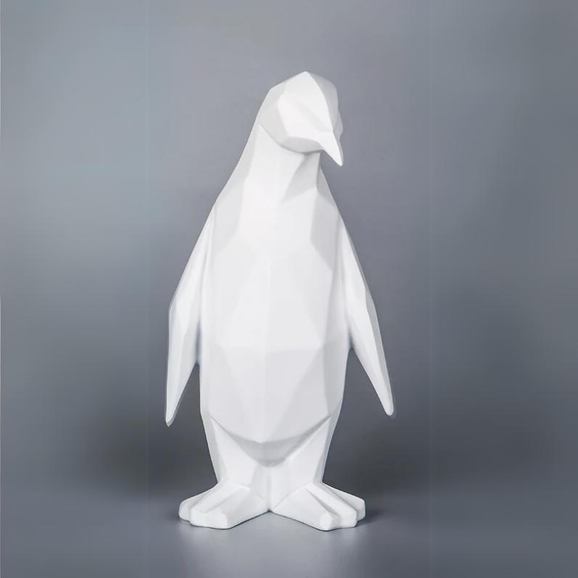 Nordic Penguin Statue | Modern Scandinavian Home Decor Accent 6
