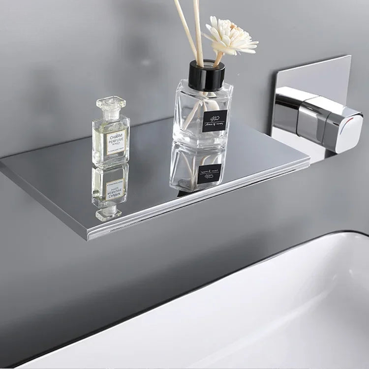 Waterfall Bathroom Faucet | Elegant Design with Integrated Shelf 2