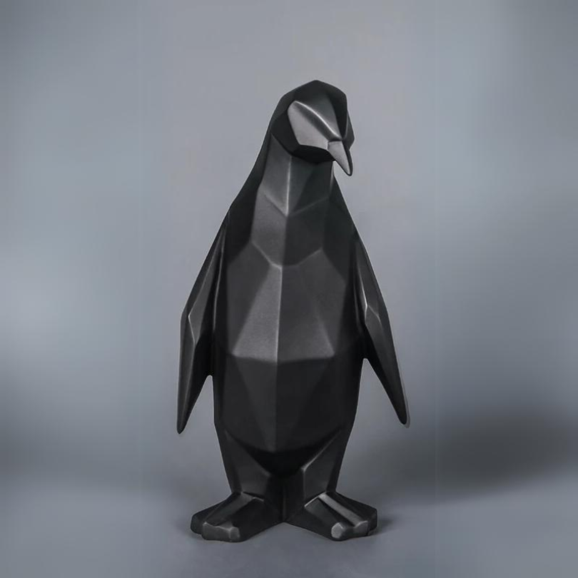 Nordic Penguin Statue | Modern Scandinavian Home Decor Accent 5