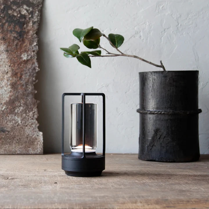 Rechargeable Industrial Table Lamp | Portable Dimmable Lighting 2