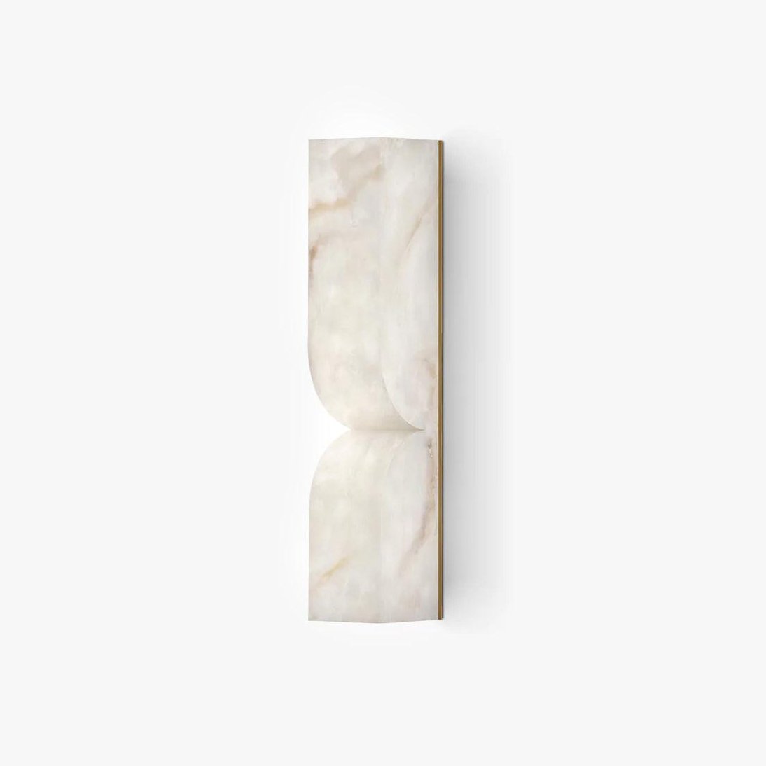 Alabaster Wall Sconce | Elegant LED Lighting with Intricate Design 1