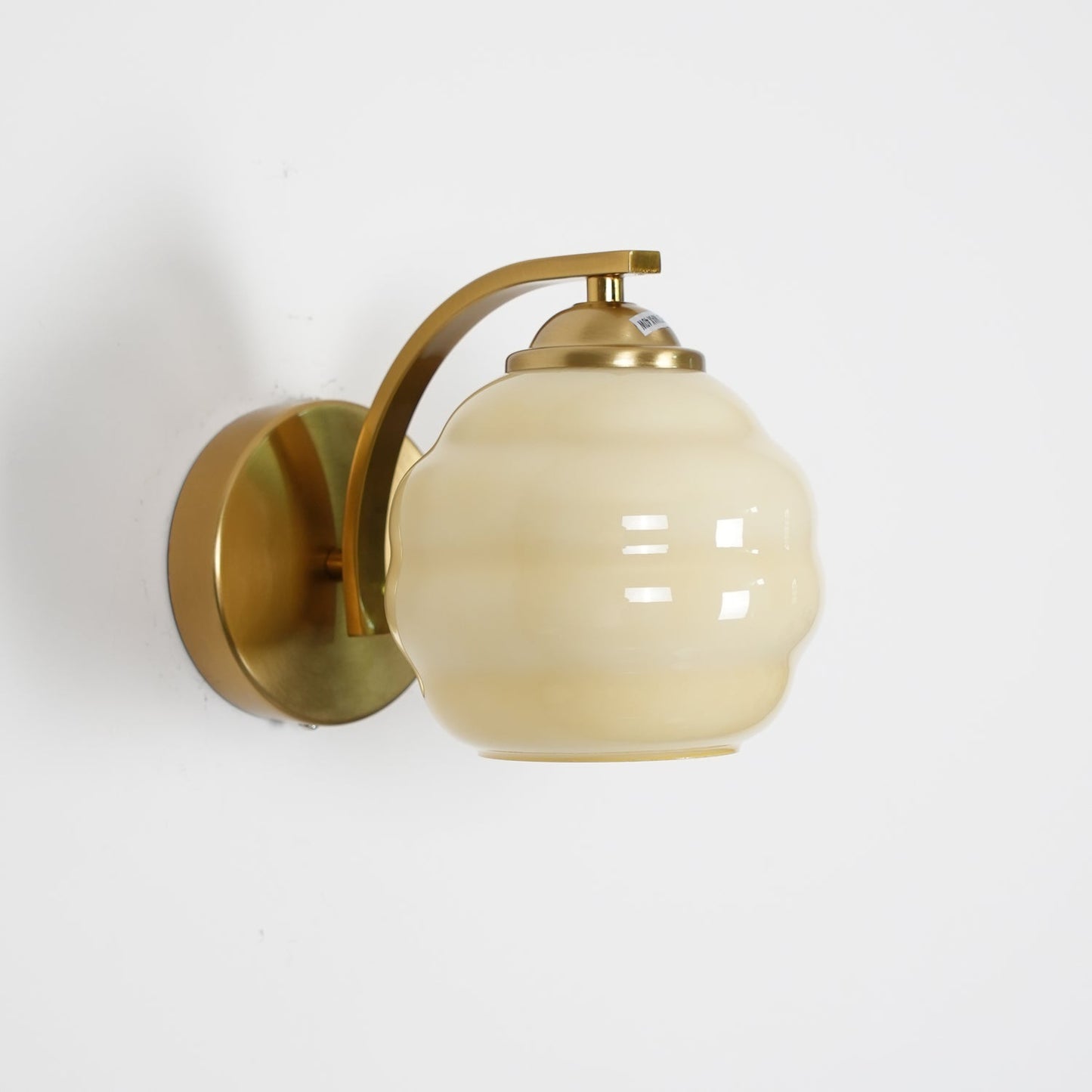 Art Deco Wall Sconce | Elegant Vintage Design with Warm Glass Shades 10