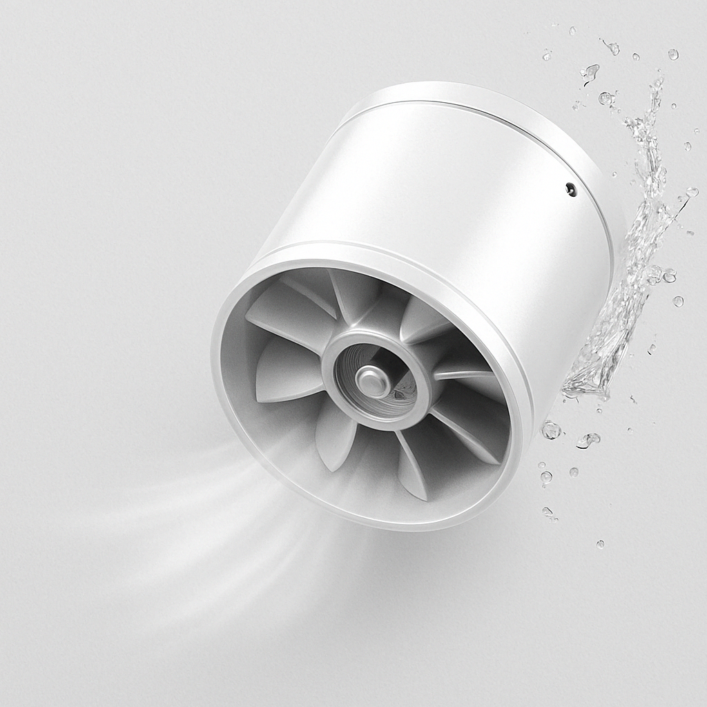 Bathroom Exhaust Fan | Silent Operation with Powerful Ventilation 8