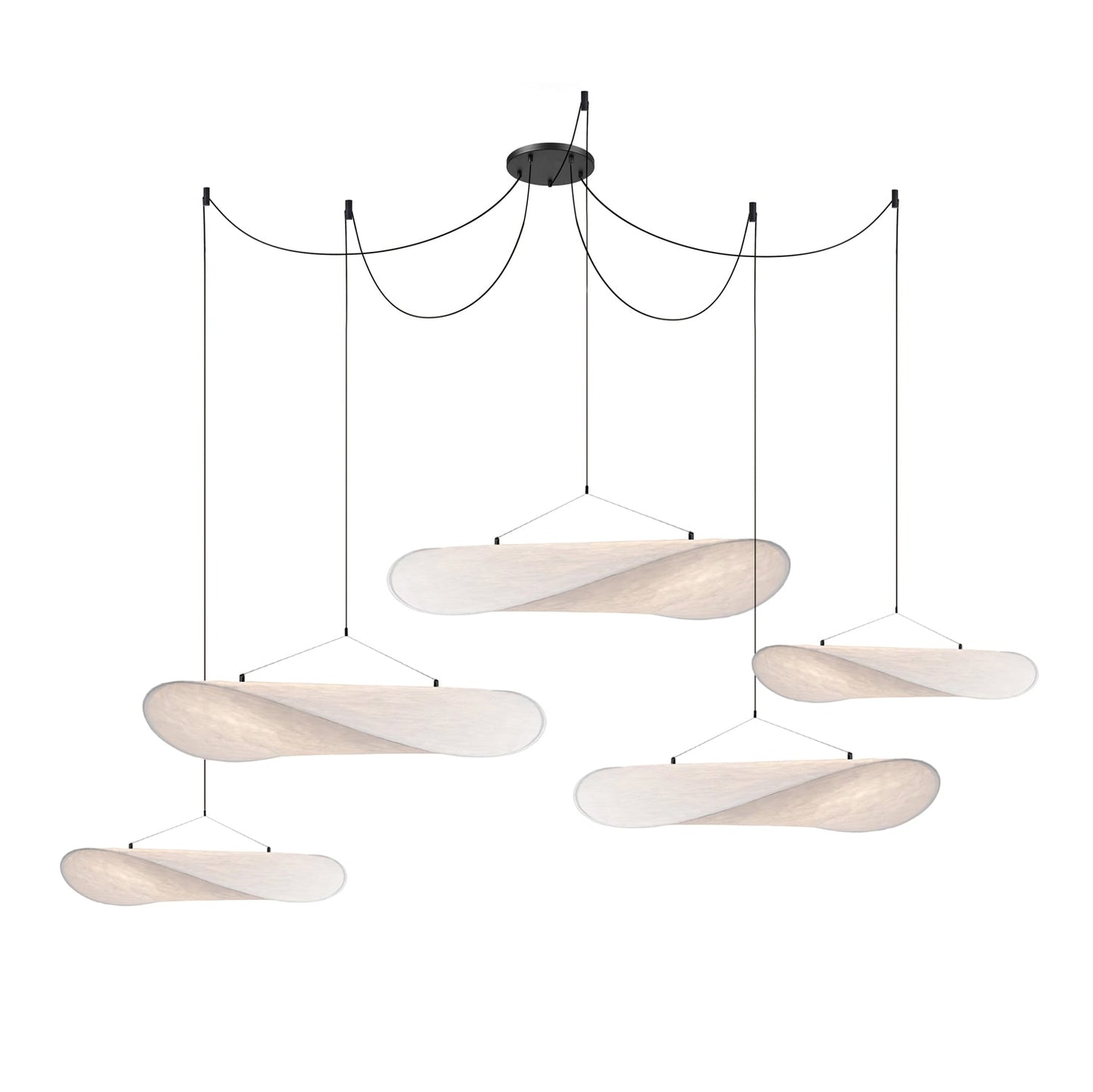 Pendant Light | Modern LED Fixture with Recyclable Tyvek Shade 11