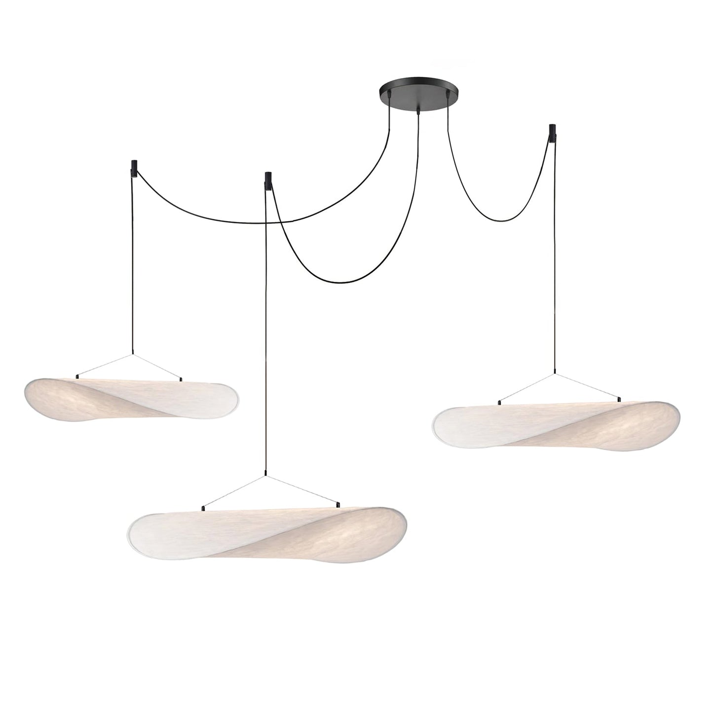 Pendant Light | Modern LED Fixture with Recyclable Tyvek Shade 12