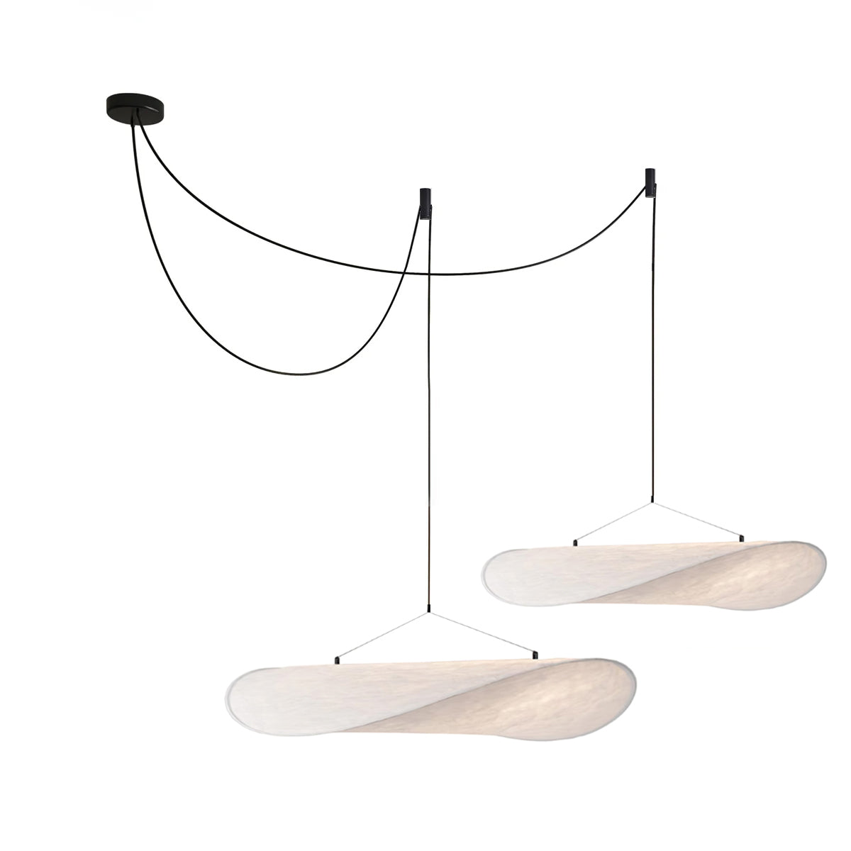 Pendant Light | Modern LED Fixture with Recyclable Tyvek Shade 14