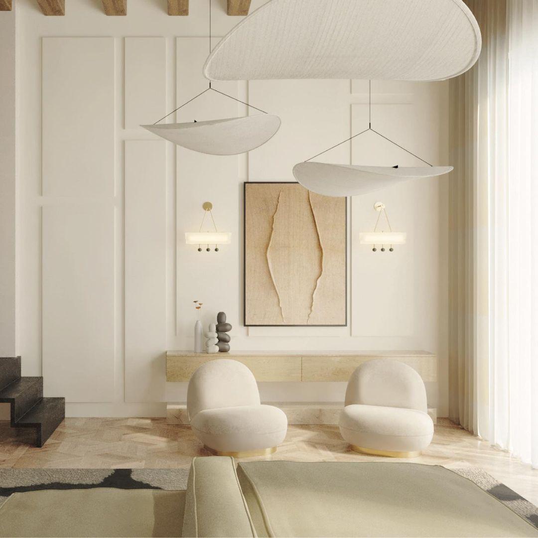 Pendant Light | Modern LED Fixture with Recyclable Tyvek Shade 5