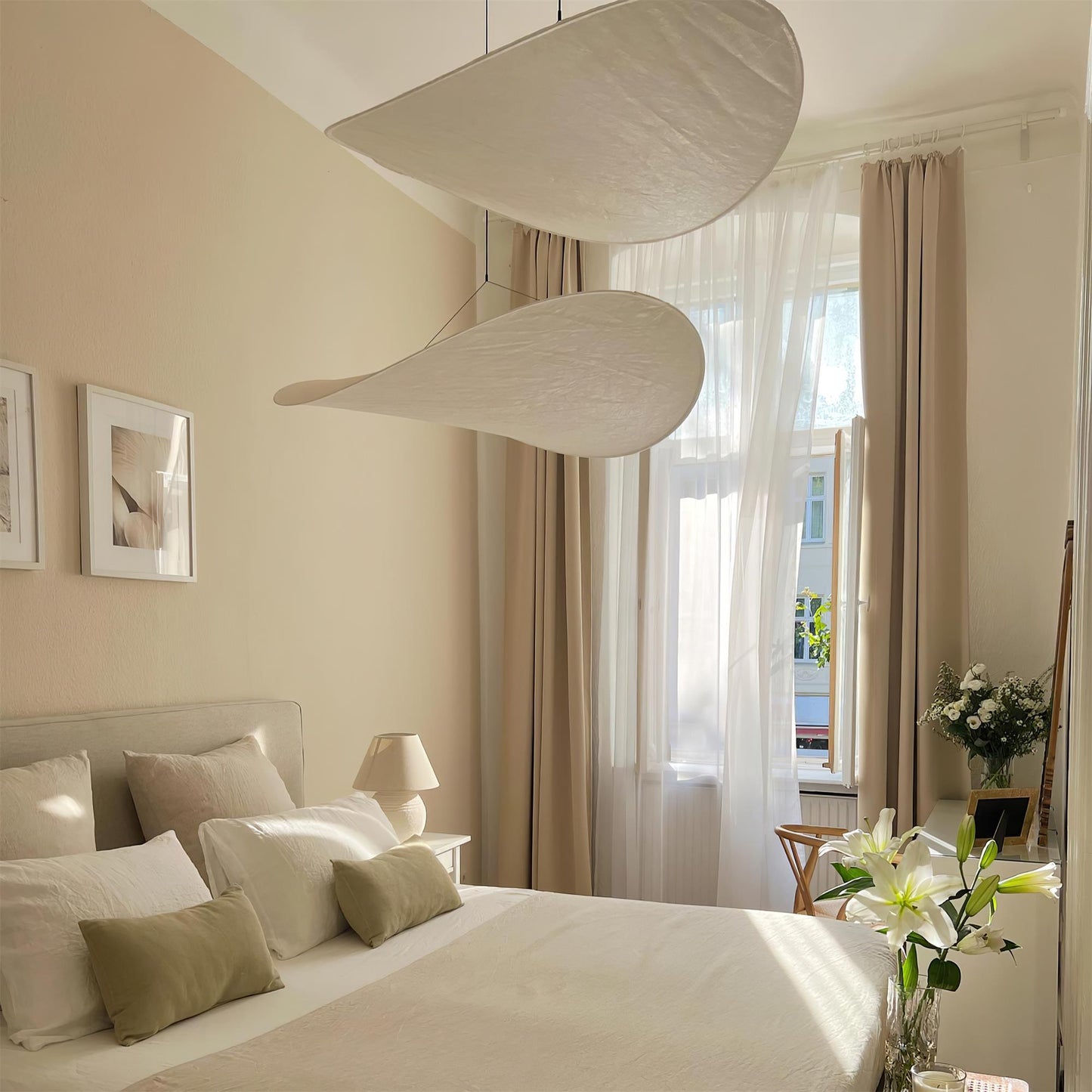 Pendant Light | Modern LED Fixture with Recyclable Tyvek Shade 8