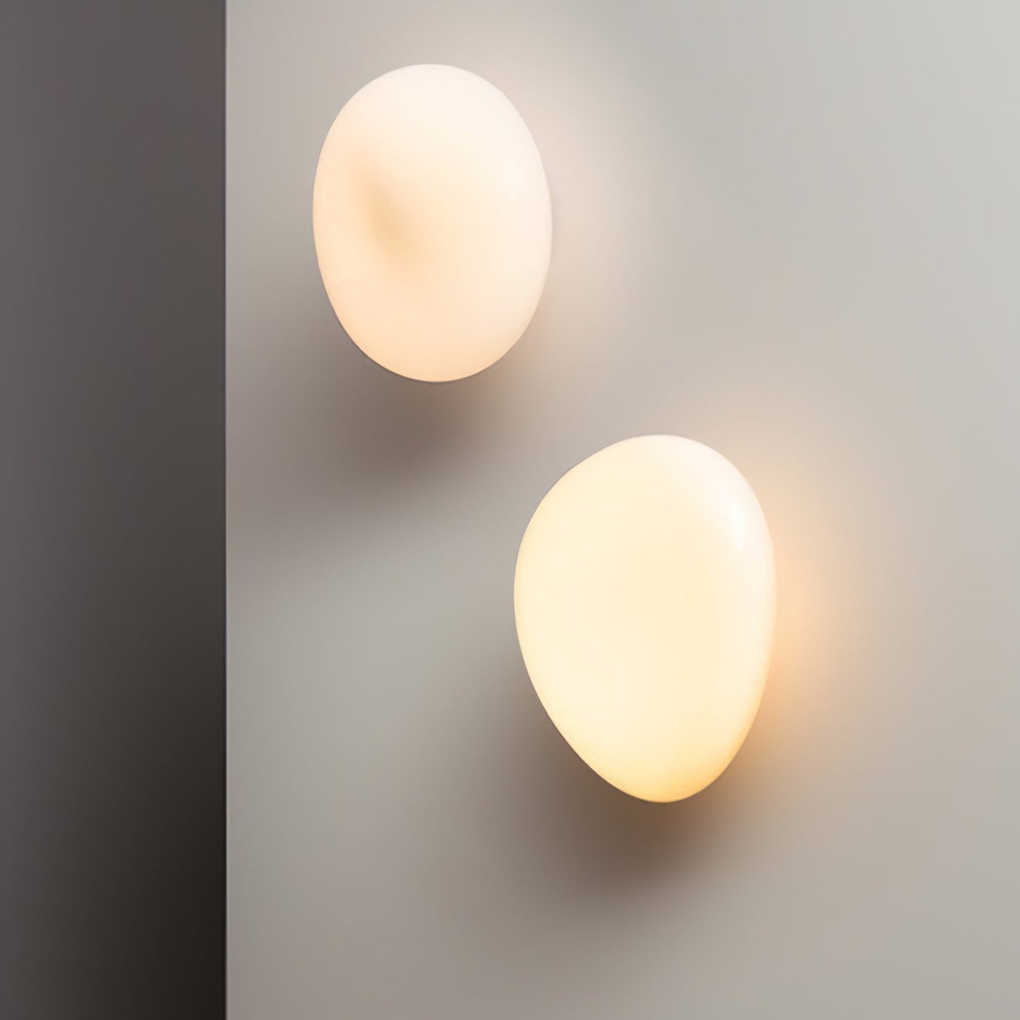 Bubble Glass Wall Sconce | Sculptural Design with Integrated LED Lighting 3