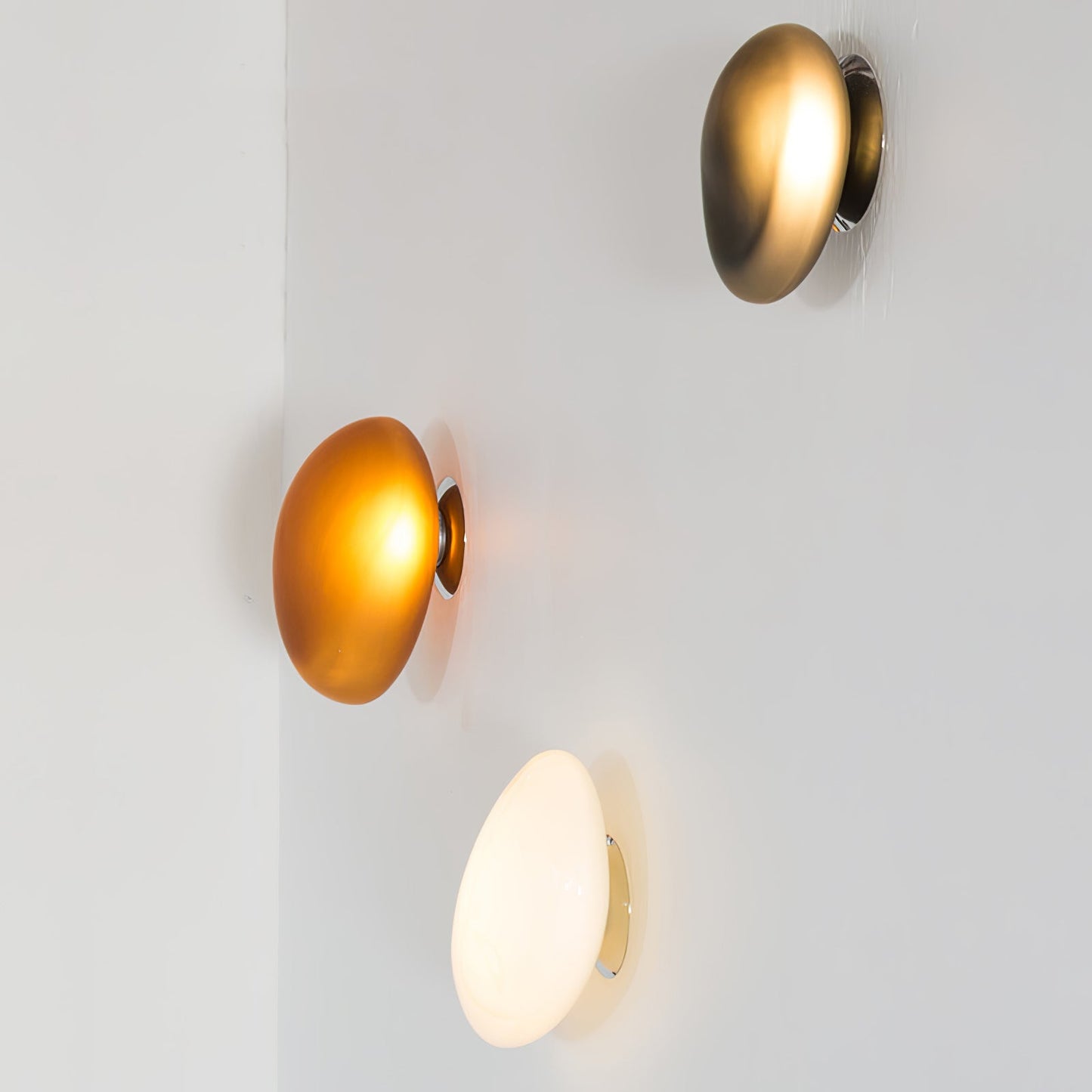 Bubble Glass Wall Sconce | Sculptural Design with Integrated LED Lighting 5