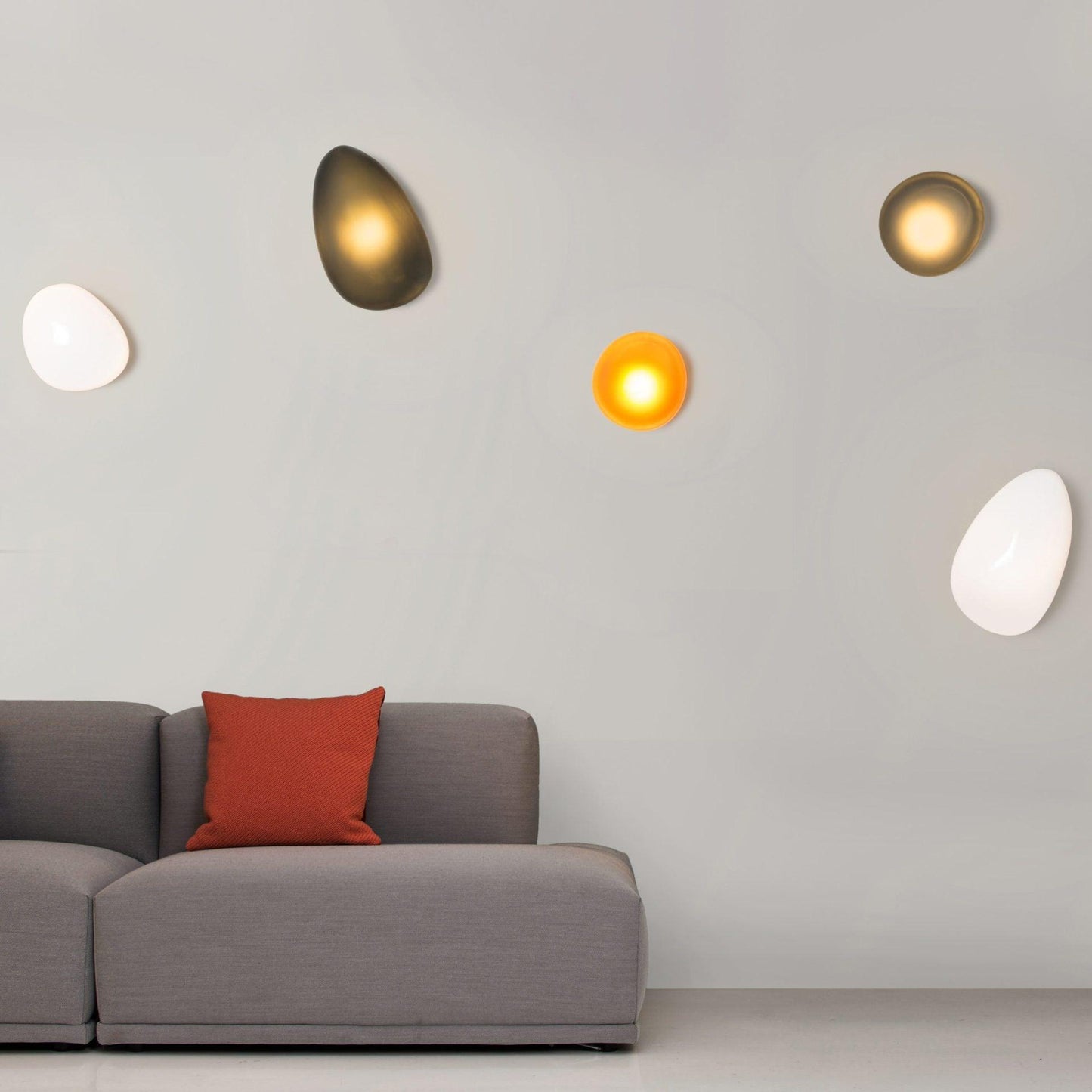 Bubble Glass Wall Sconce | Sculptural Design with Integrated LED Lighting 9