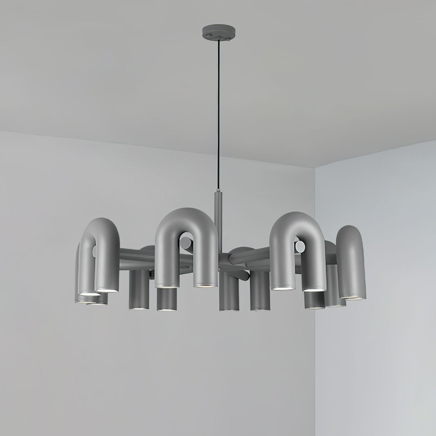 Cirkus Chandelier | Customizable U-Shape LED Lighting Fixture 17