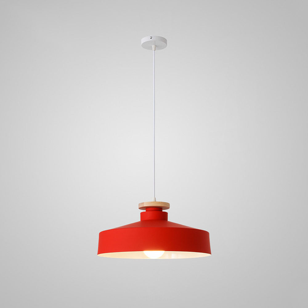 Contemporary Kitchen Pendant Lamp | Wood and Aluminum Design 11
