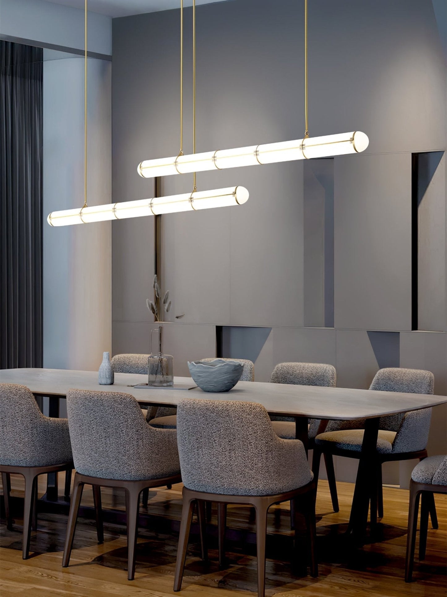 Cylindrical Pendant Light | Customizable LED Design for Modern Interiors 9