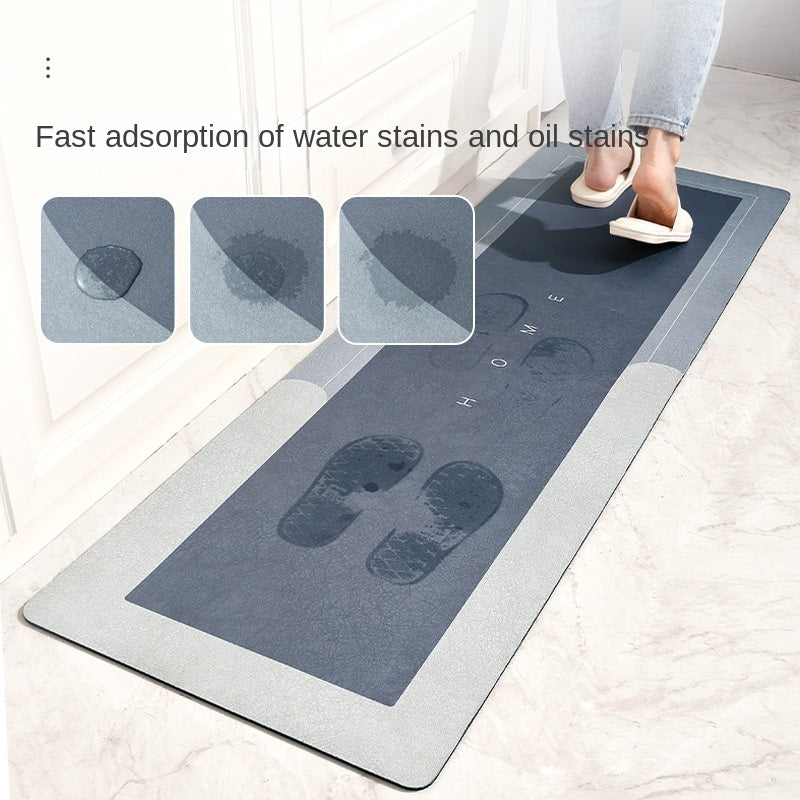 Diatom Kitchen Rug | Rectangle Mat for Superior Moisture Absorption 2