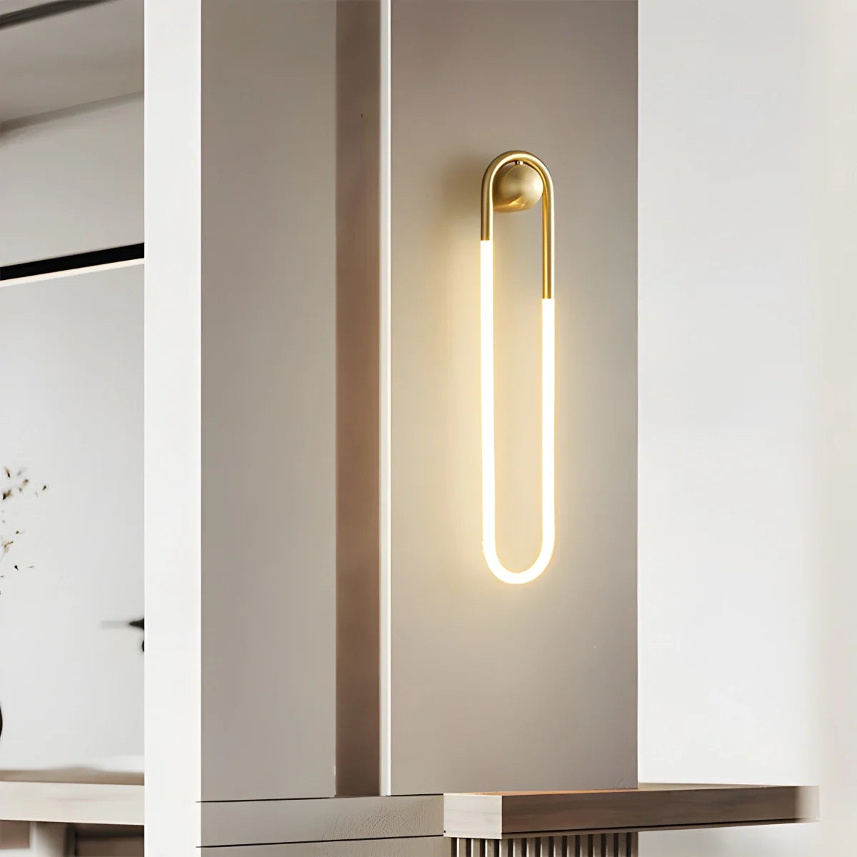 Dimmable Wall Sconce Lighting | Elegant Brass Finish with Remote Control 10