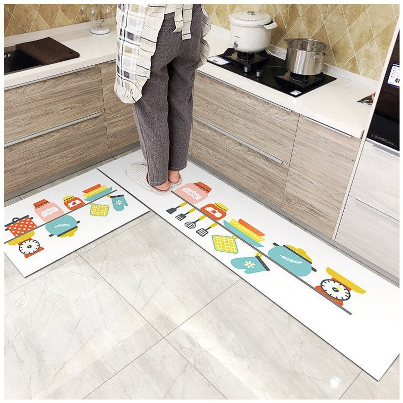 Hand-Woven Kitchen Mats | Oil-Proof Design for Easy Maintenance 4