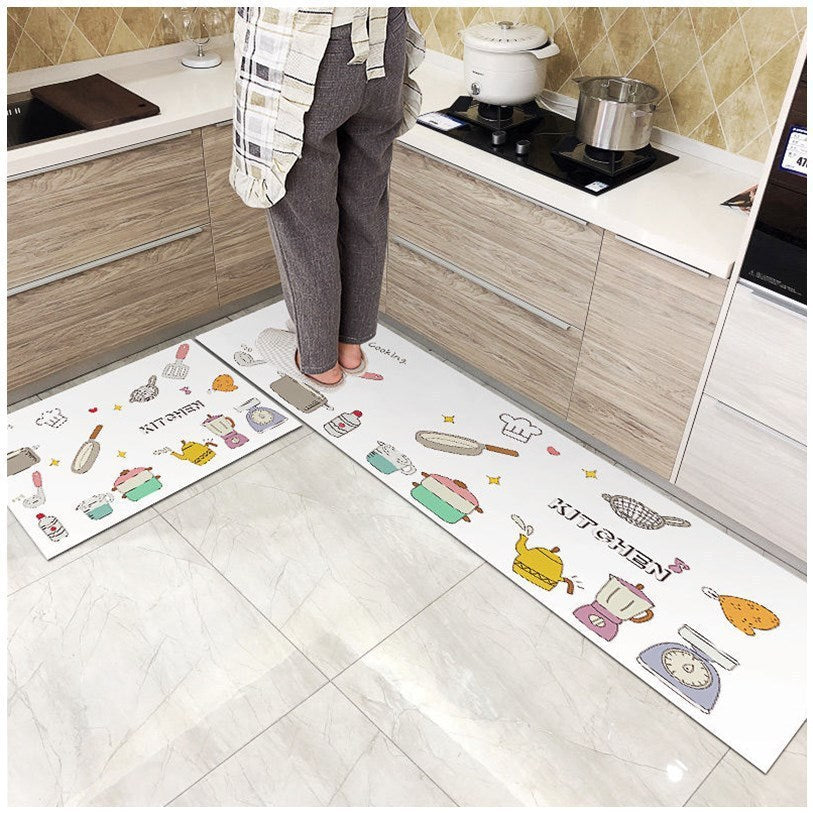 Hand-Woven Kitchen Mats | Oil-Proof Design for Easy Maintenance 5
