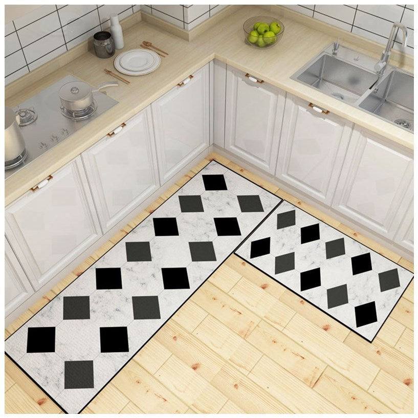 Hand-Woven Kitchen Mats | Oil-Proof Design for Easy Maintenance 10