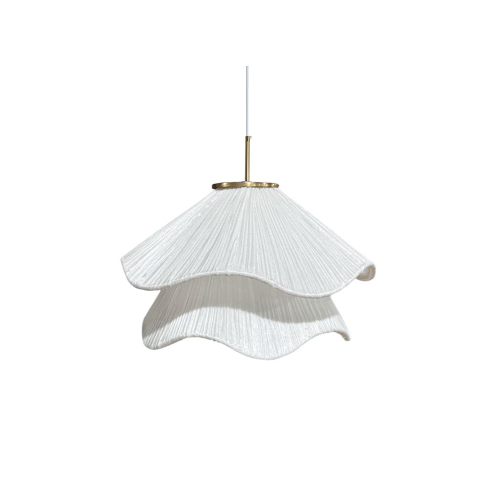 Ethereal Bloom Pendant Light | Elegant Fabric Design with Soft Glow 1