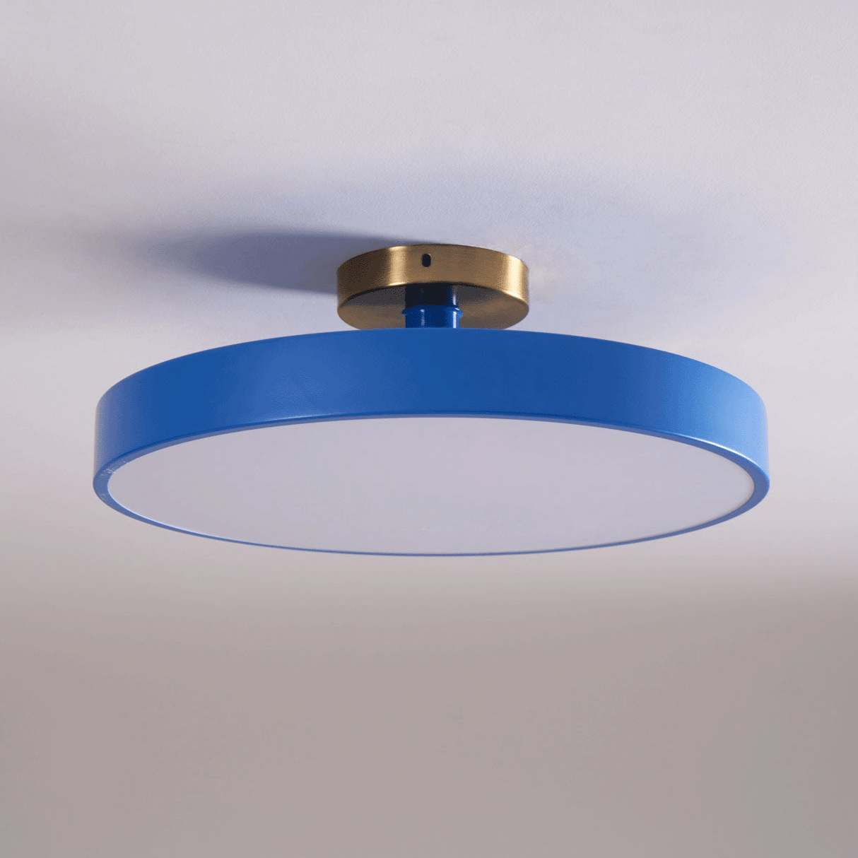 Flush Mount Ceiling Light | Elegant Black and Gold Design with Soft LED Illumination 13