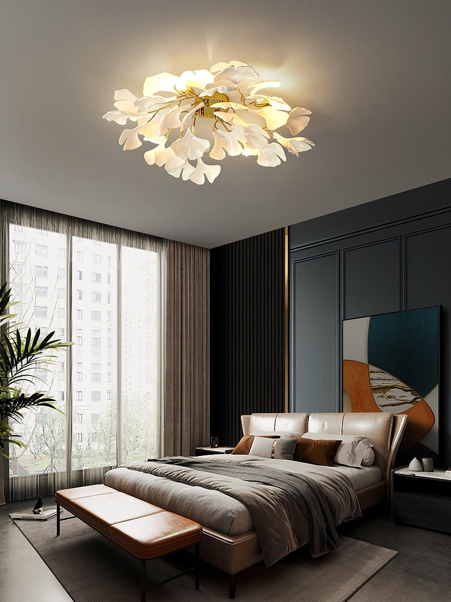 Flush Mount Ceiling Light | Elegant G9 LED Fixture for Stylish Interiors 4