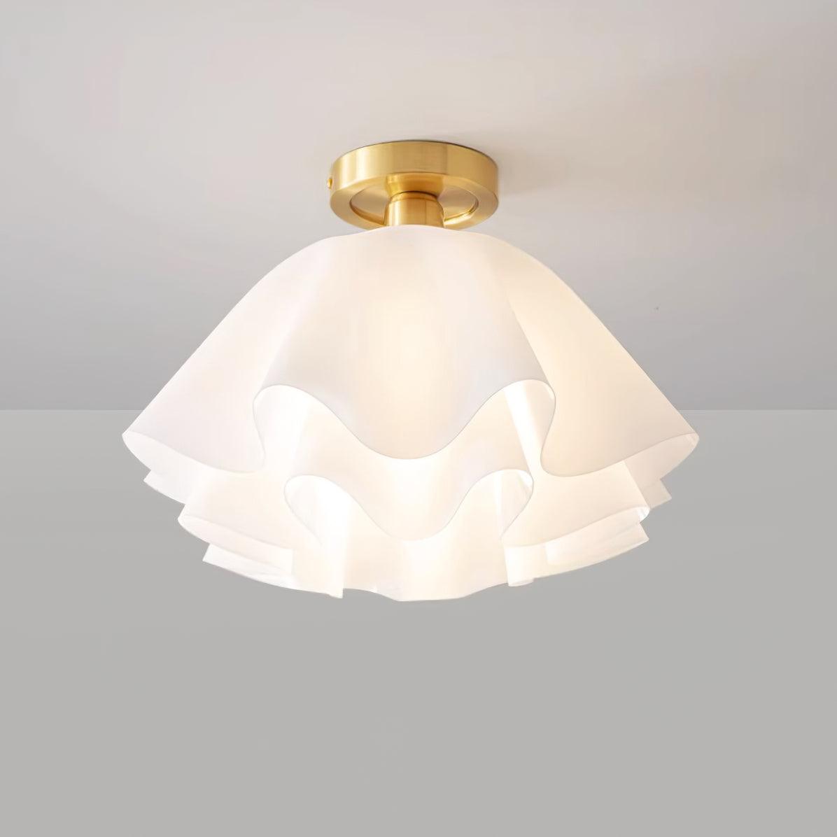 Flush Mount Ceiling Light | Elegant Gailon-Inspired Design with Integrated LED 5