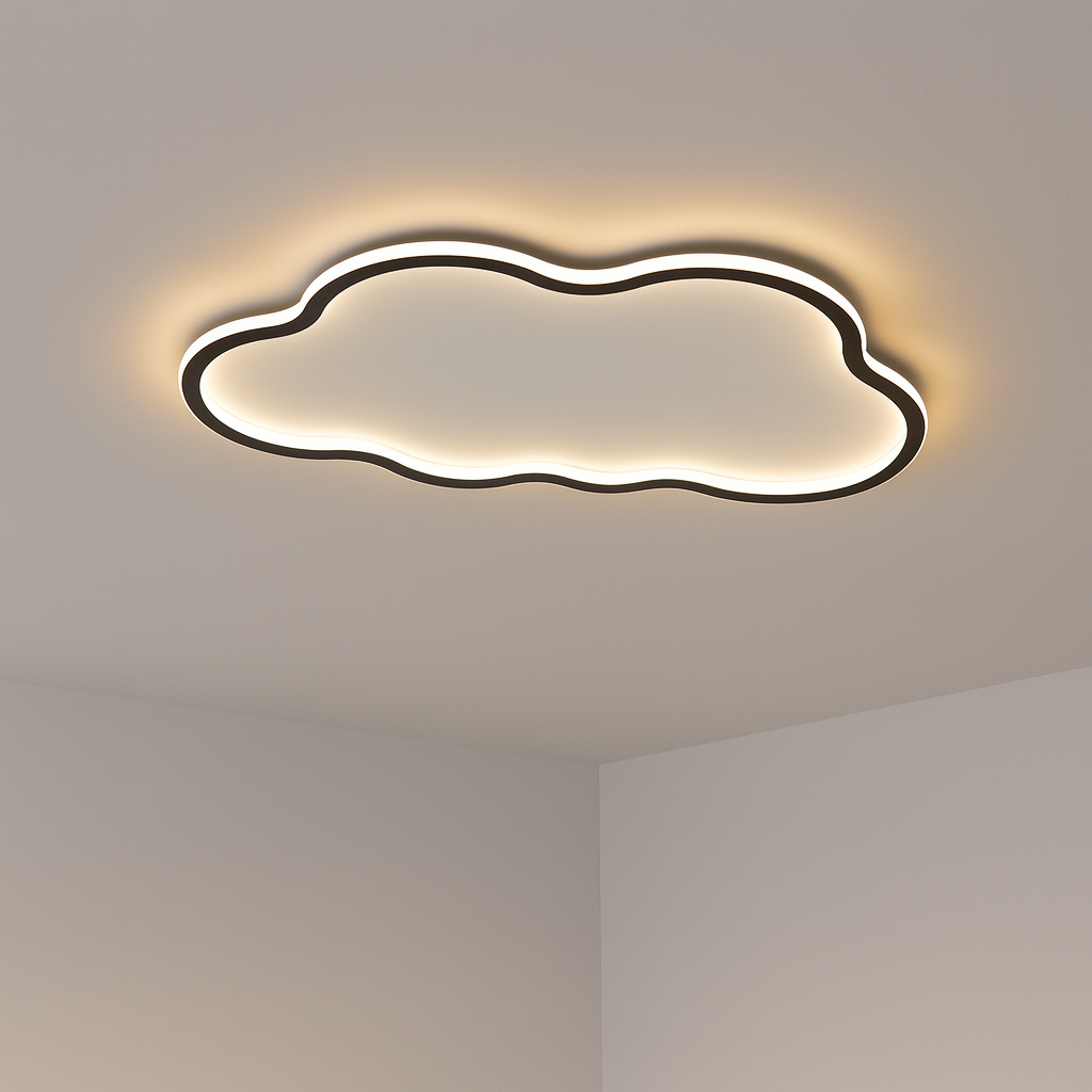 Flush Mount Ceiling Light | Minimalist Scandinavian Design with Soft LED Illumination 3