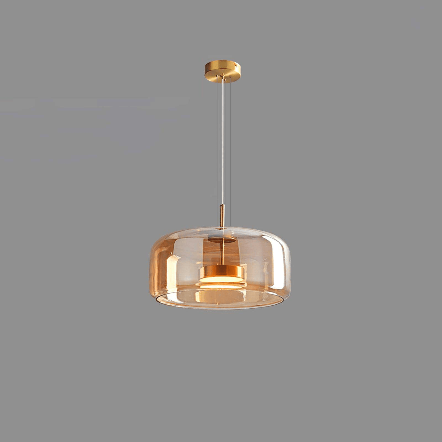 Glass Pendant Lamp | Adjustable Modern Lighting for Kitchen Island 11