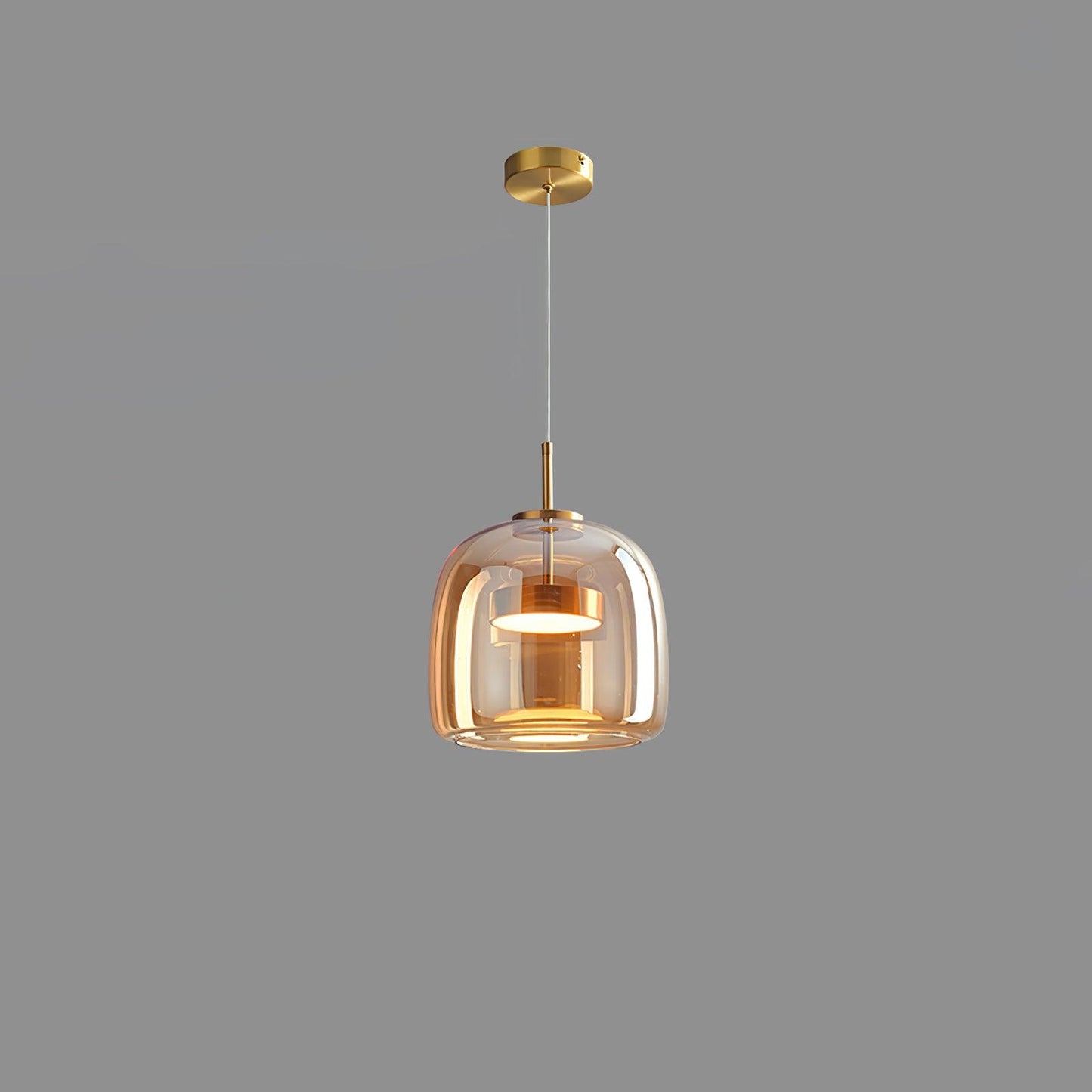 Glass Pendant Lamp | Adjustable Modern Lighting for Kitchen Island 12