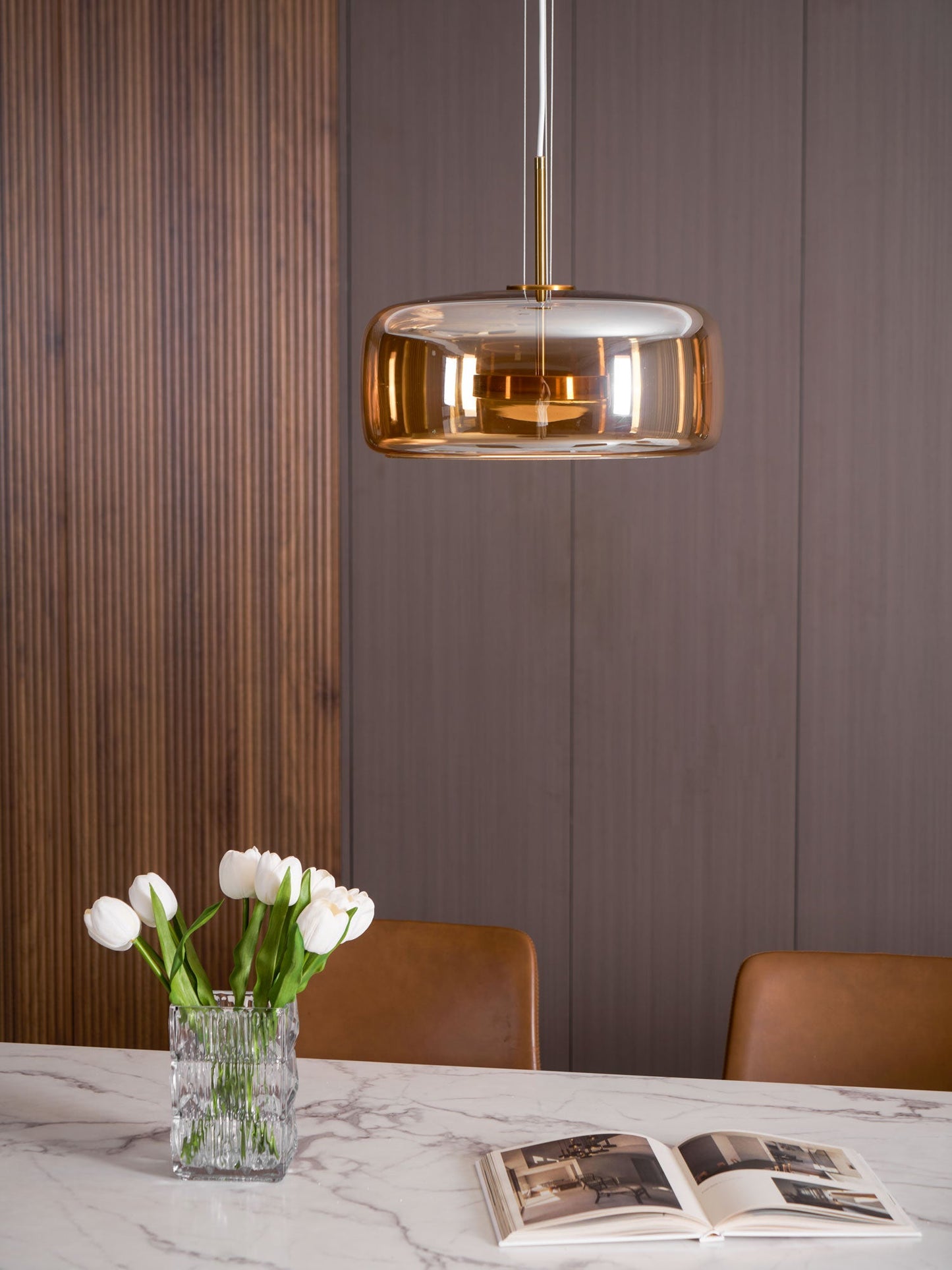 Glass Pendant Lamp | Adjustable Modern Lighting for Kitchen Island 5