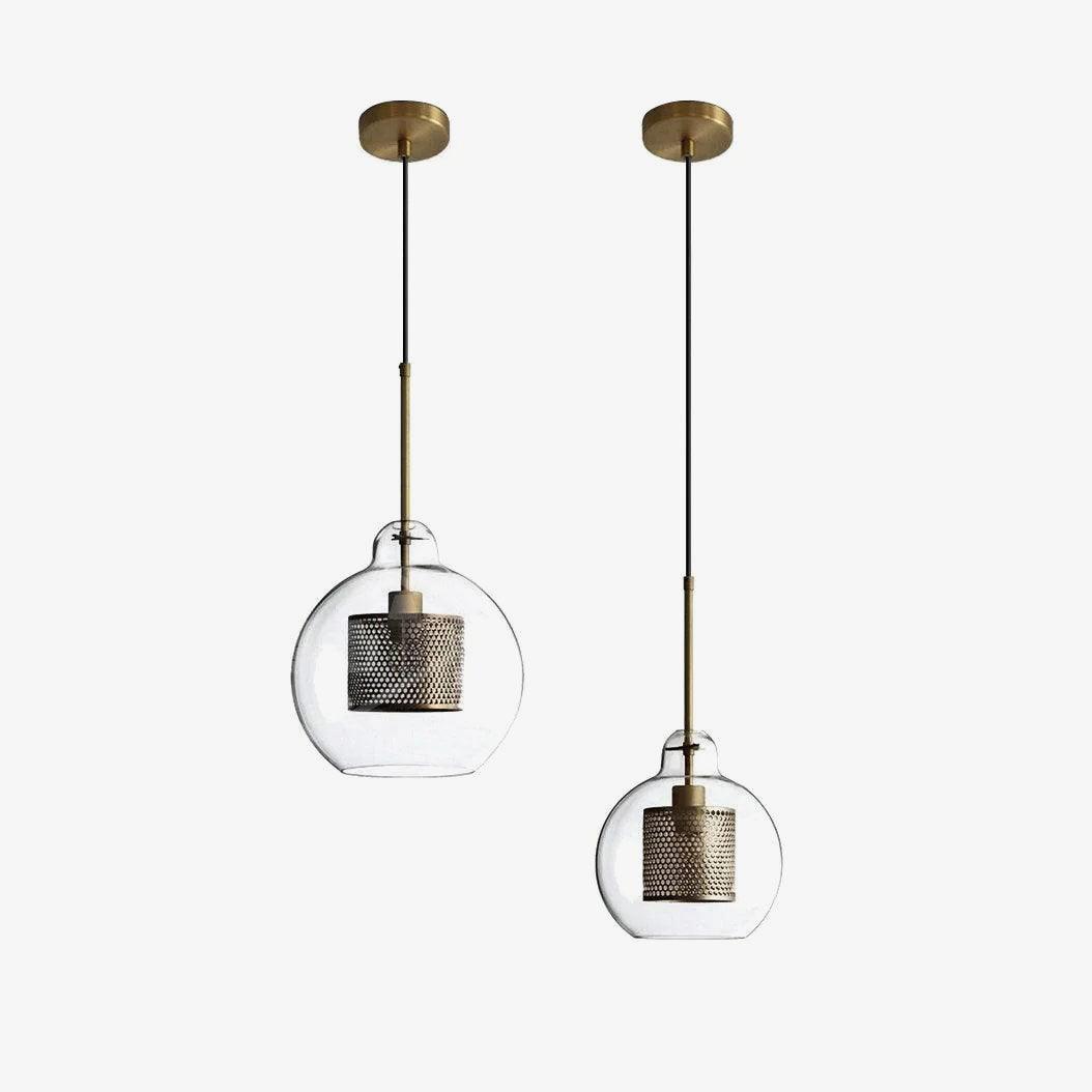 Glass Pendant Light | Adjustable Height for Customizable Style 7