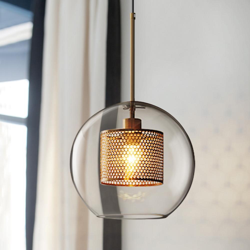 Glass Pendant Light | Adjustable Height for Customizable Style 8