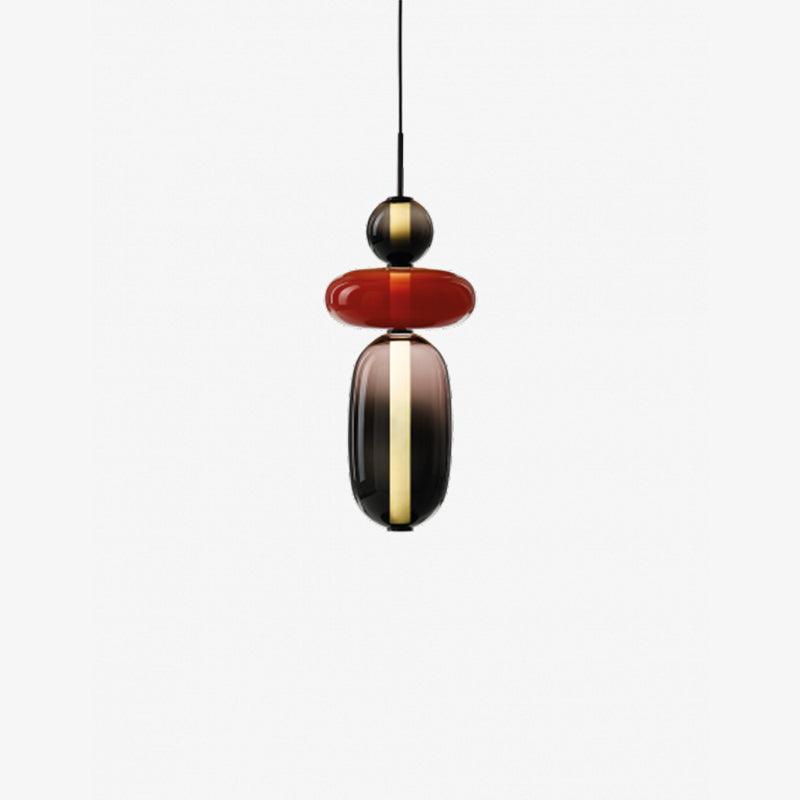 Glass Pendant Light | Dimmable Tinted Design for Versatile Spaces 13