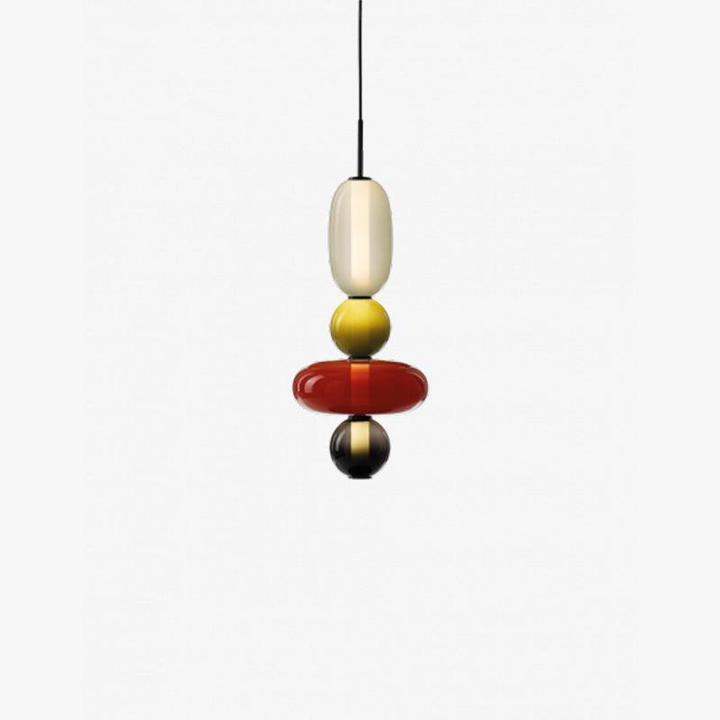 Glass Pendant Light | Dimmable Tinted Design for Versatile Spaces 17