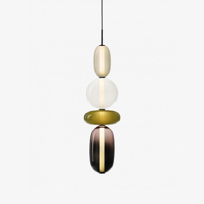 Glass Pendant Light | Dimmable Tinted Design for Versatile Spaces 21