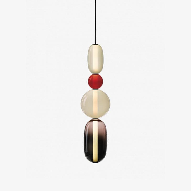 Glass Pendant Light | Dimmable Tinted Design for Versatile Spaces 23