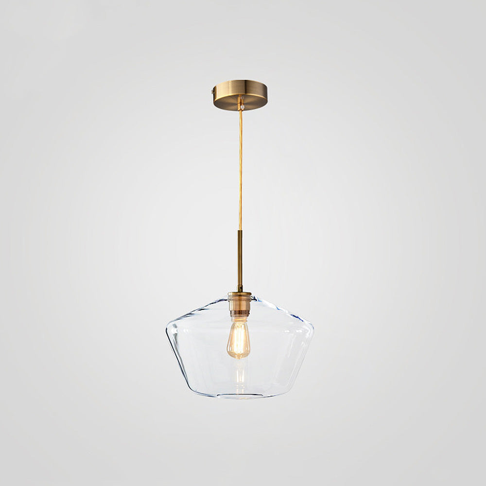 Glass Pendant Light | Vintage Industrial Design for Timeless Charm 13