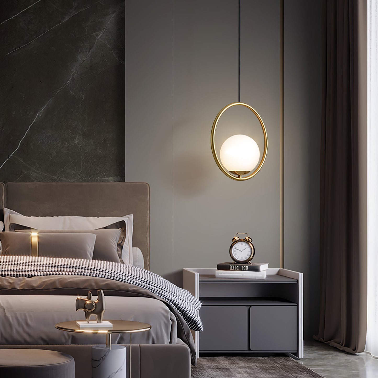 Glass Pendant Lamp | Adjustable Modern Design for Stylish Interiors 8