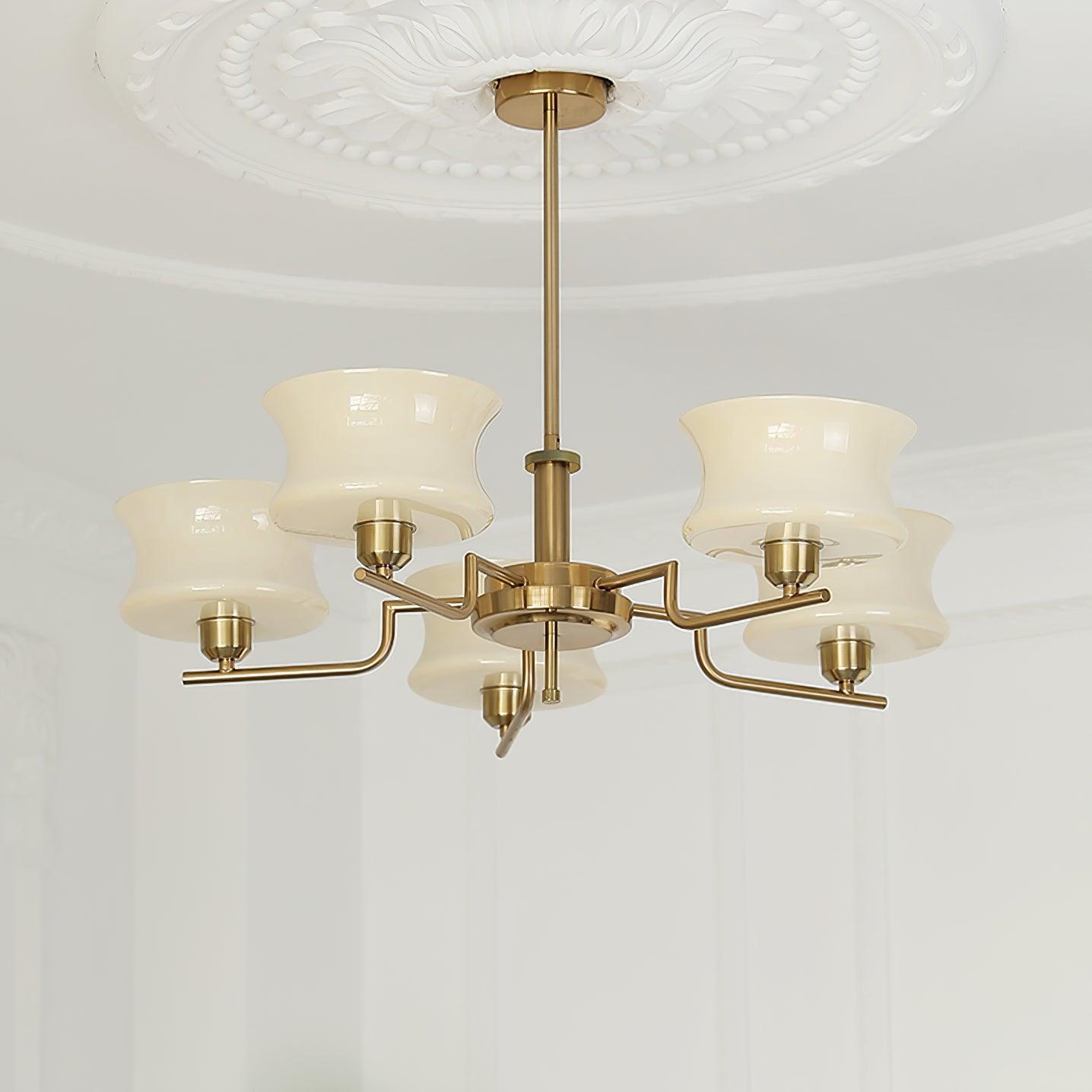 Vintage Gold Chandelier | Elegant Lighting for Dining & Living Spaces 11