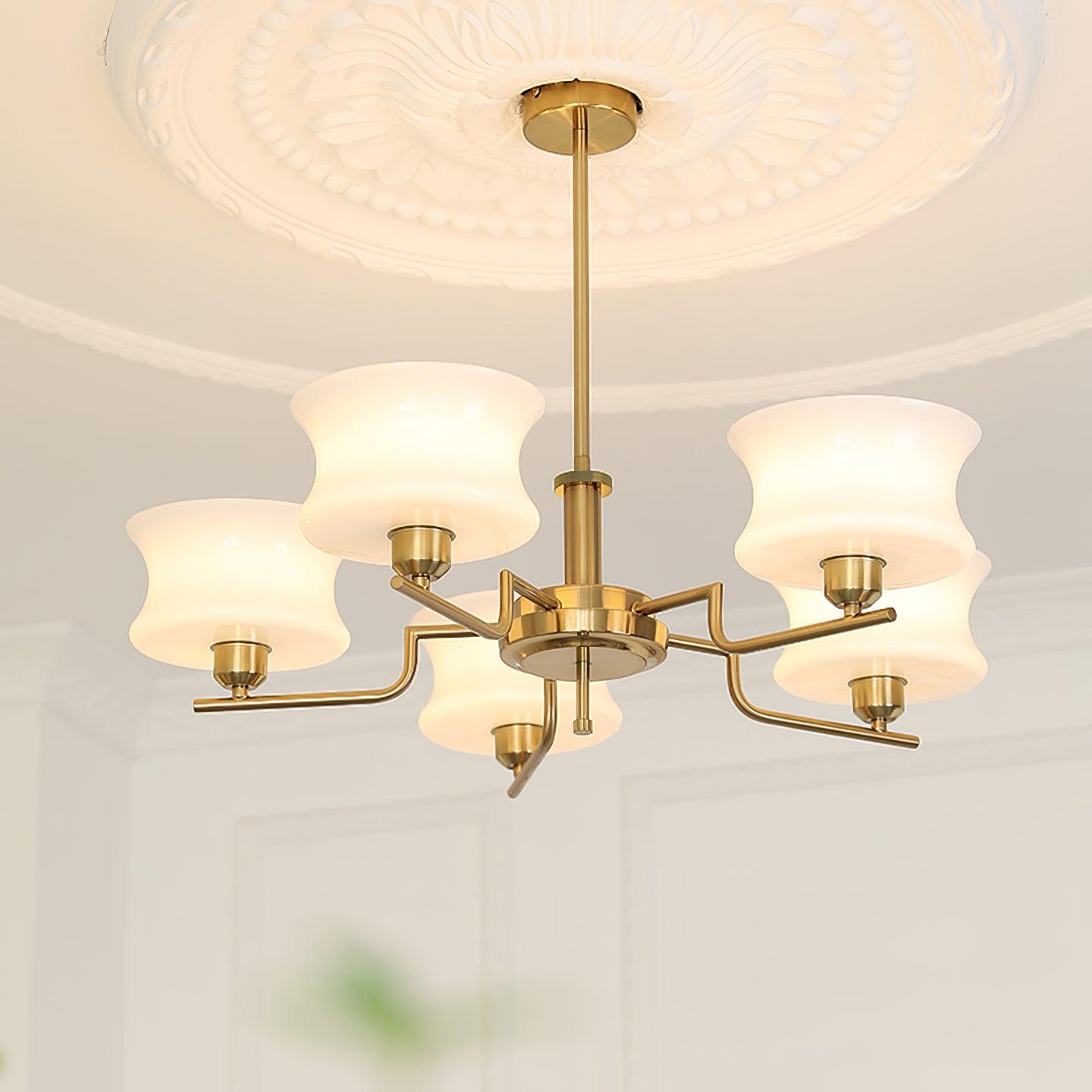 Vintage Gold Chandelier | Elegant Lighting for Dining & Living Spaces 4
