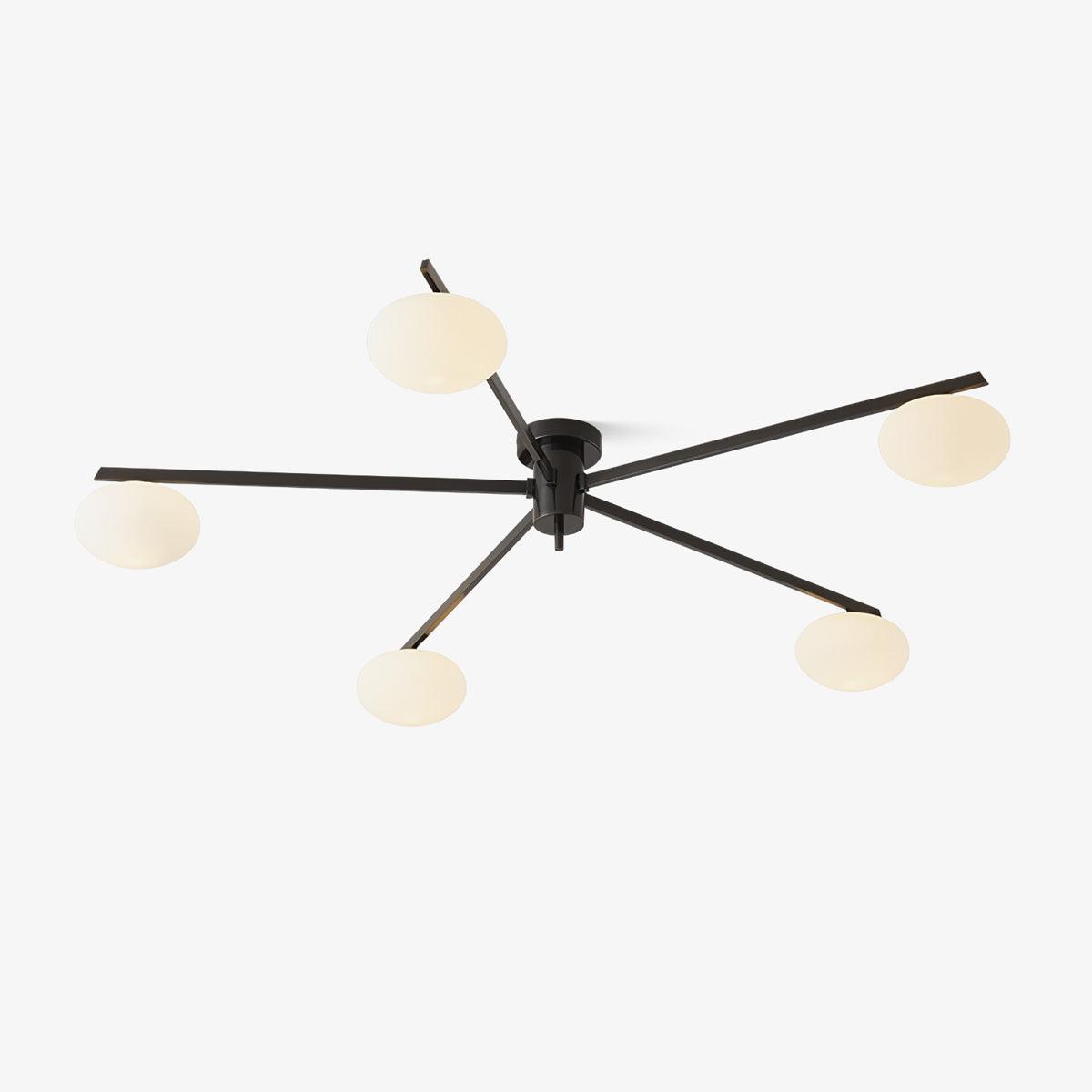Flush Mount Ceiling Light | Modern Minimalist Design with LED Compatibility 2