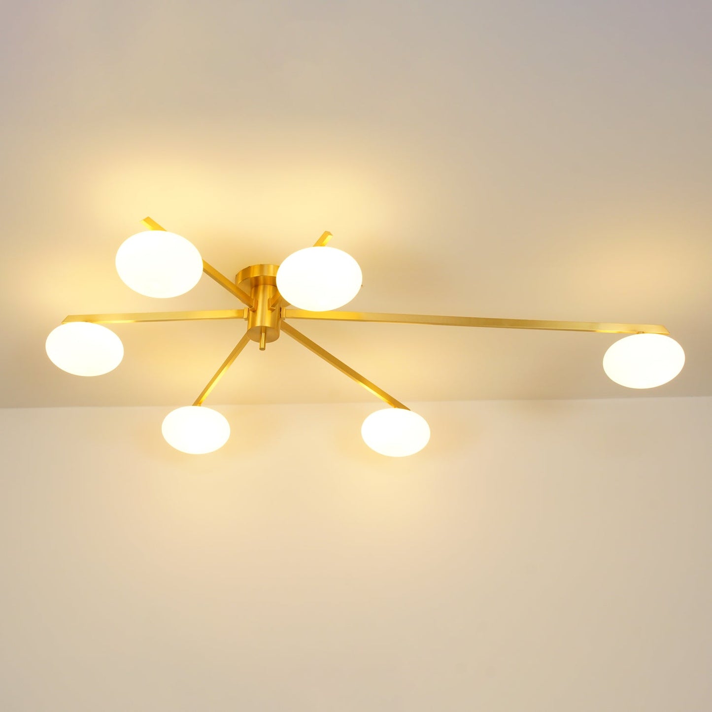 Flush Mount Ceiling Light | Modern Minimalist Design with LED Compatibility 5