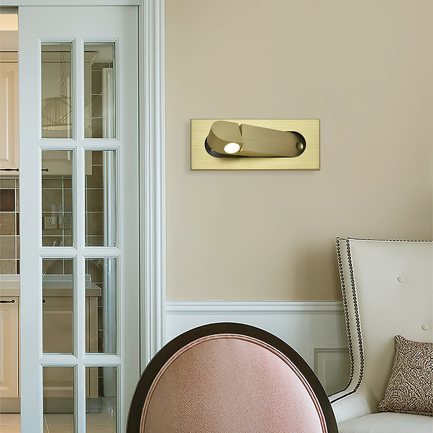 LED Bedside Lamp | Adjustable Head with Dimmable Brightness 4