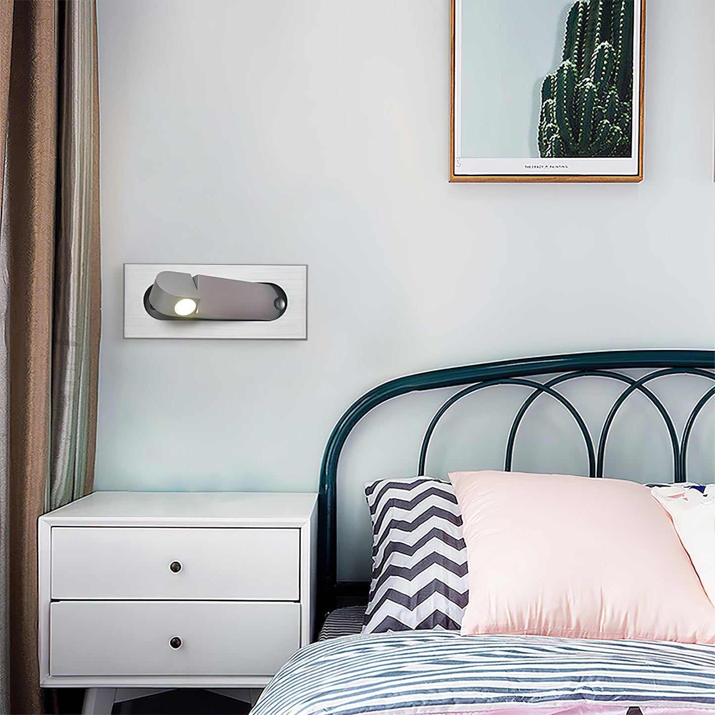LED Bedside Lamp | Adjustable Head with Dimmable Brightness 5