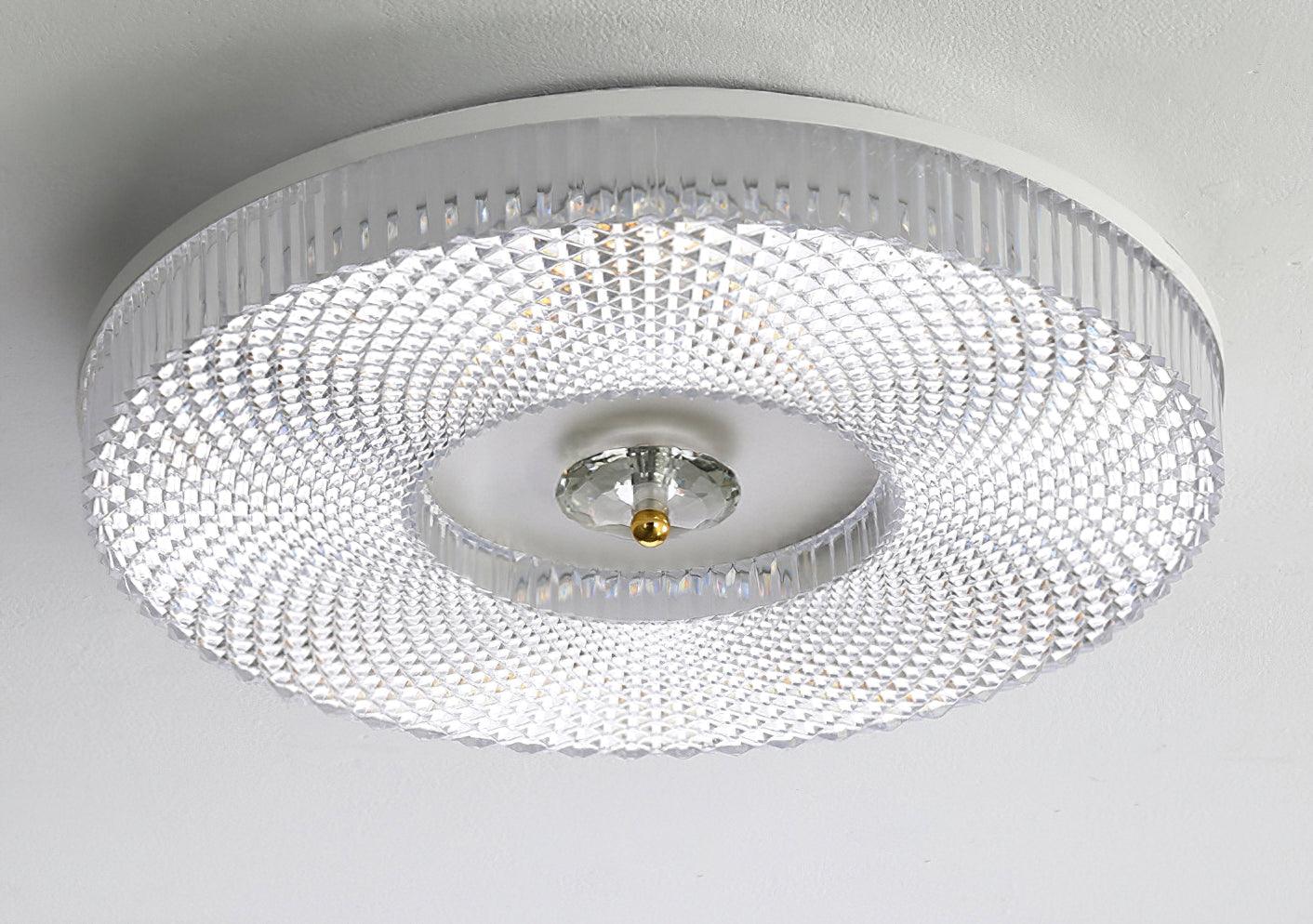 LED Flush Mount Ceiling Light | Dimmable Acrylic Diffuser for Modern Spaces 9