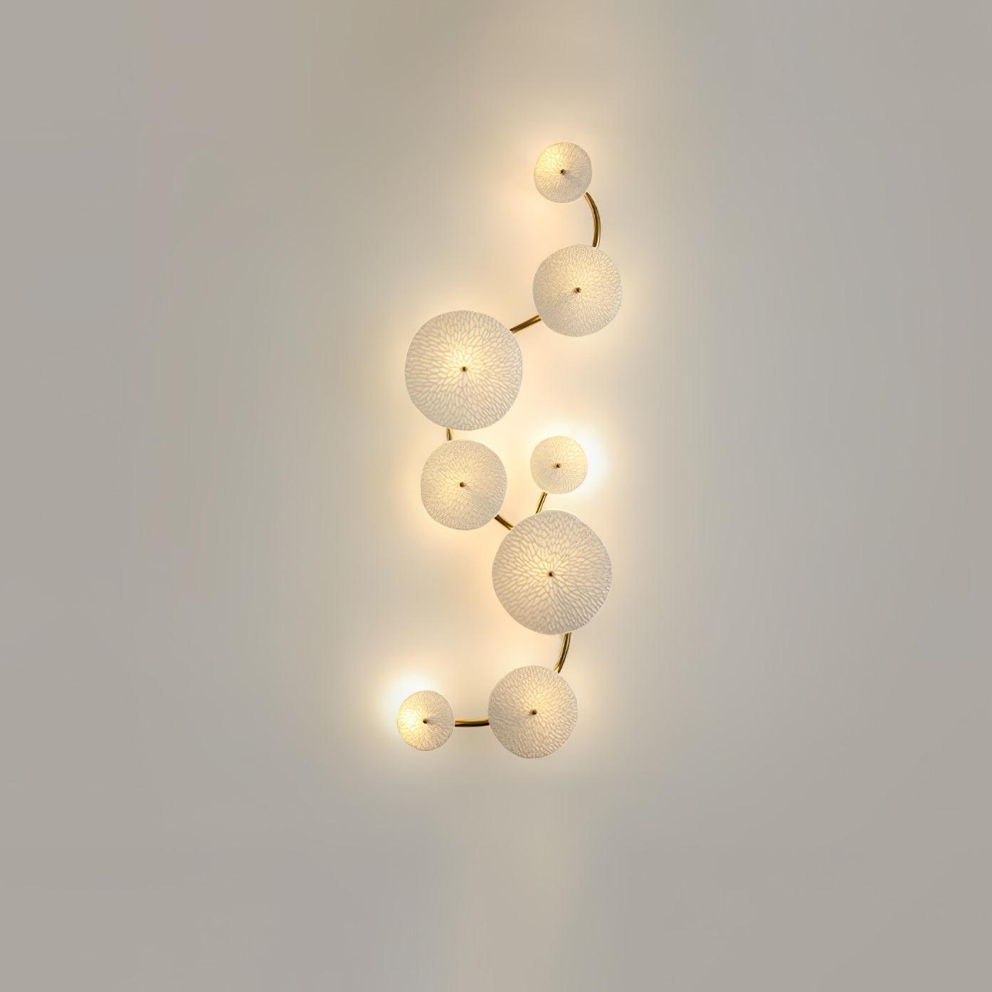 Lotus Petal Wall Sconce | Nature-Inspired Ceramic Design with Warm LED Light 12