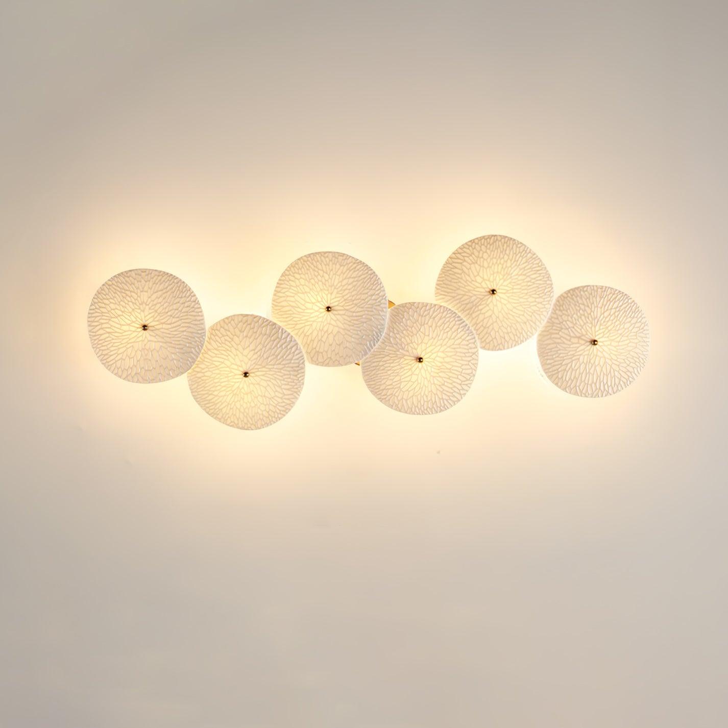 Lotus Petal Wall Sconce | Nature-Inspired Ceramic Design with Warm LED Light 13