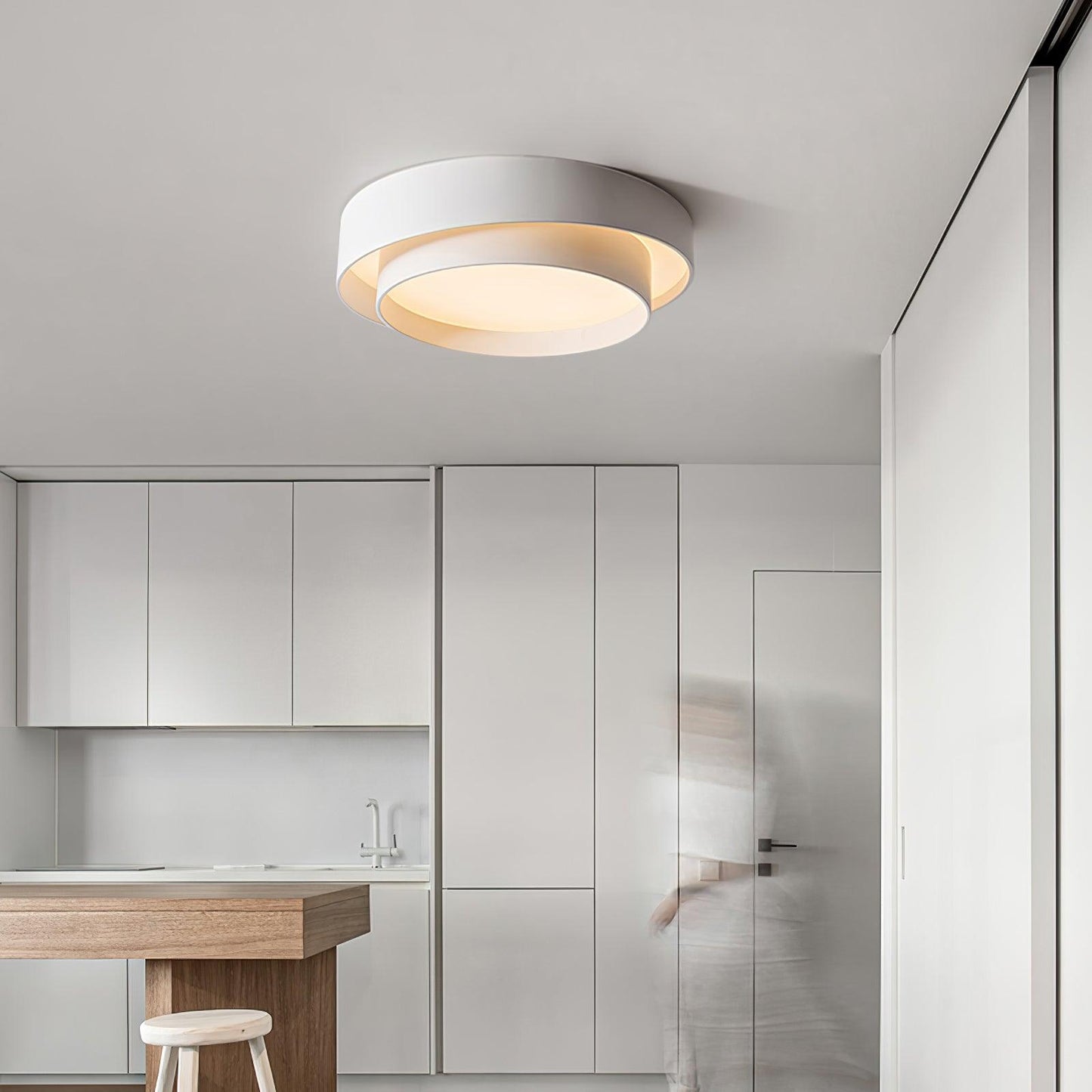 Flush Mount Ceiling Light | Stylish Cylinder Design with Dimmable LED Options 5